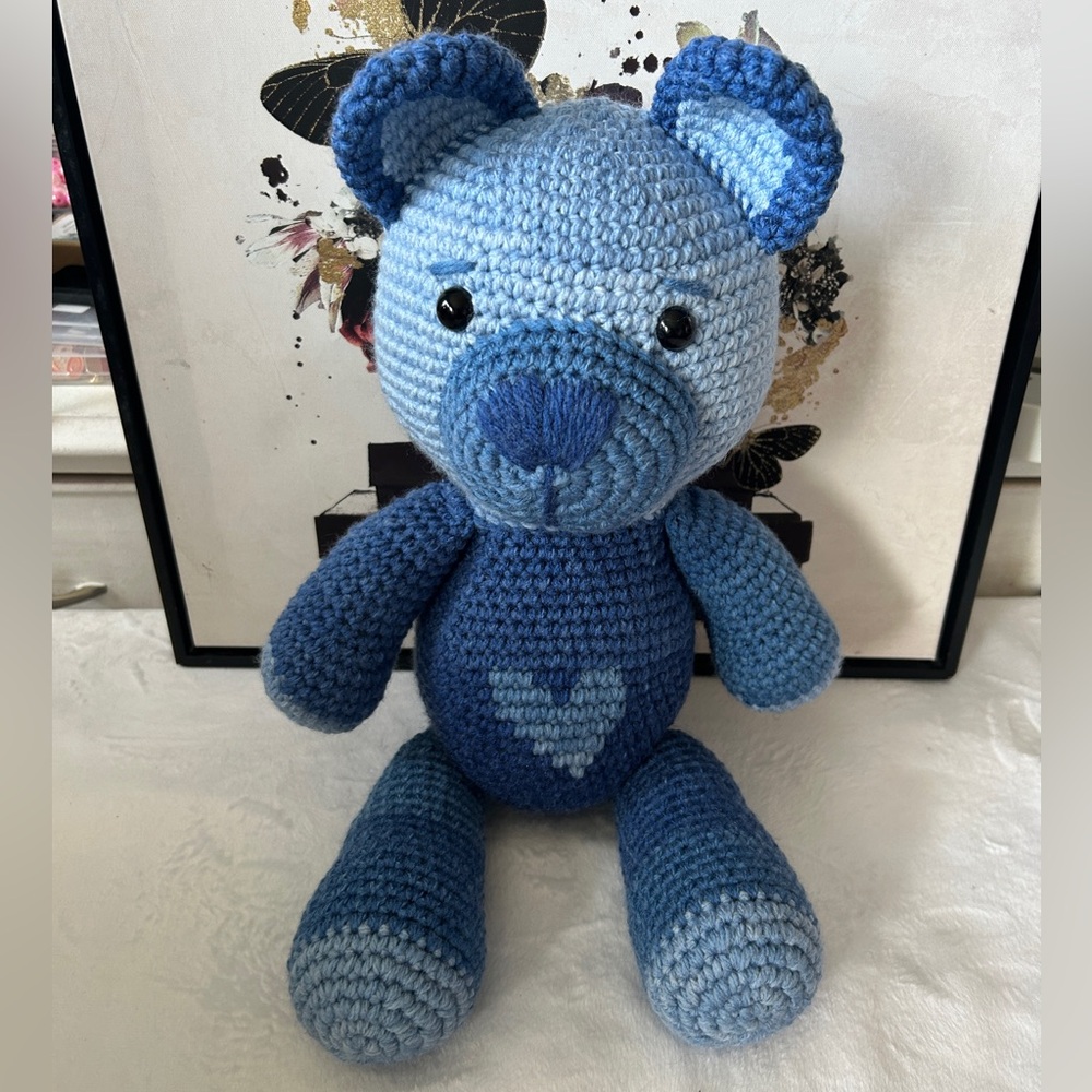 Crochet Teddy Bear - Handmade